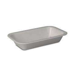 Menüschale Polystyrol siegelfähig ungeteilt, 750 ml, 247 x 153 x 55 mm | 500 Stück weiß