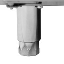 Pizzakühltisch / 3-türig "grau", 2020 x 800 mm