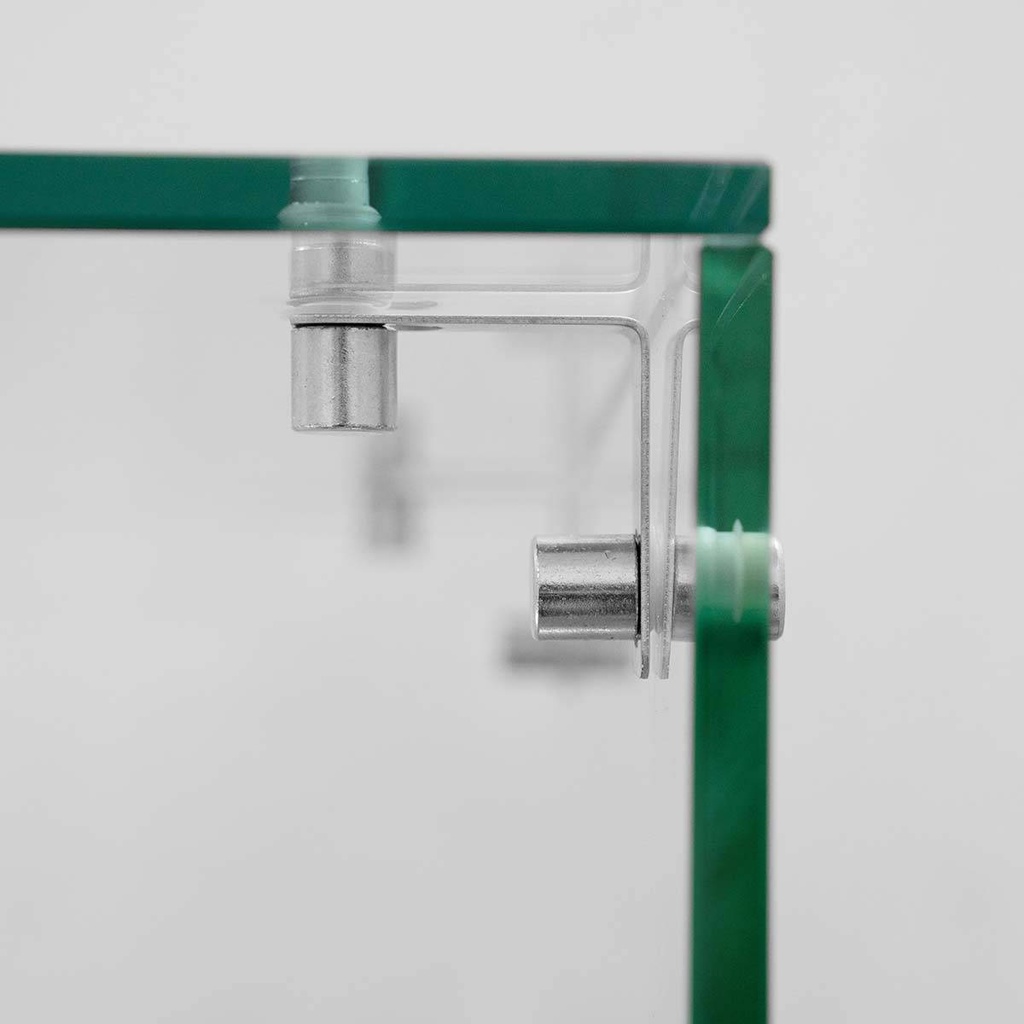 Kühlaufsatz mit Glasabdeckung 9xGN1/4, 1800 x 335 mm