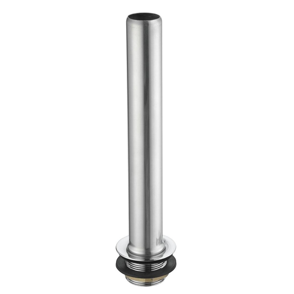 Stand- Überlaufrohr für Spültische 300mm, 48 x 48 mm