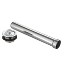 Stand- Überlaufrohr für Spültische 300mm, 48 x 48 mm