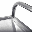 Servierwagen Edelstahl / 3 Böden, 860 x 540 mm
