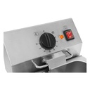 Elektro Fritteuse 1 Becken mit Ablasshahn 8 Liter, 310 x 570 mm