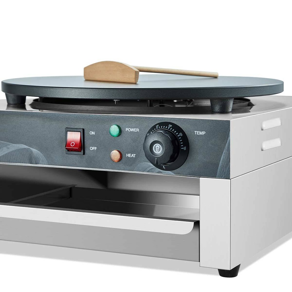 Elektro Crêpes Gerät 1 Platte, 450 x 500 mm