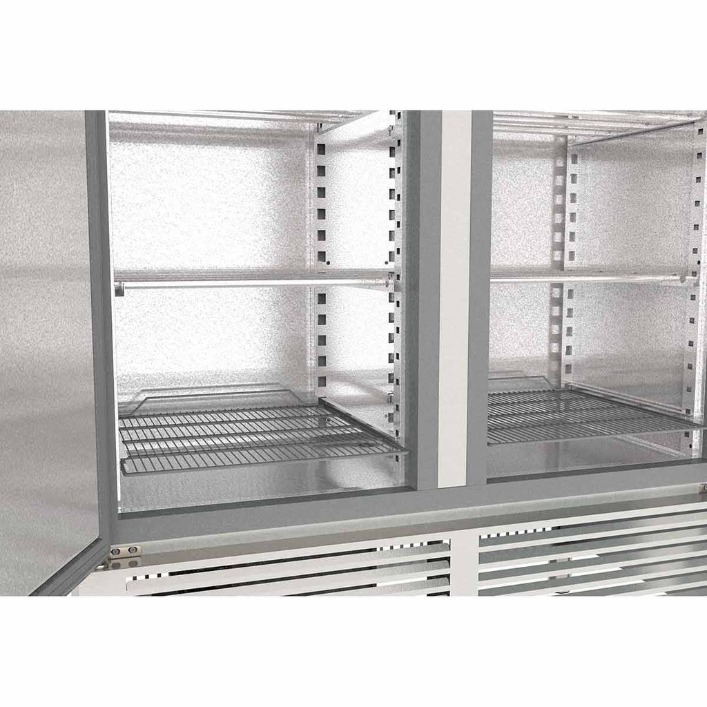 TOPLINE Reifeschrank Dry-Aging, Edelstahl, Abtropfen und Trocknen, LED, 1201 Liter, 1370 x 735 mm