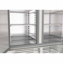 TOPLINE Reifeschrank Dry-Aging, Edelstahl, Abtropfen und Trocknen, LED, 1201 Liter, 1370 x 735 mm