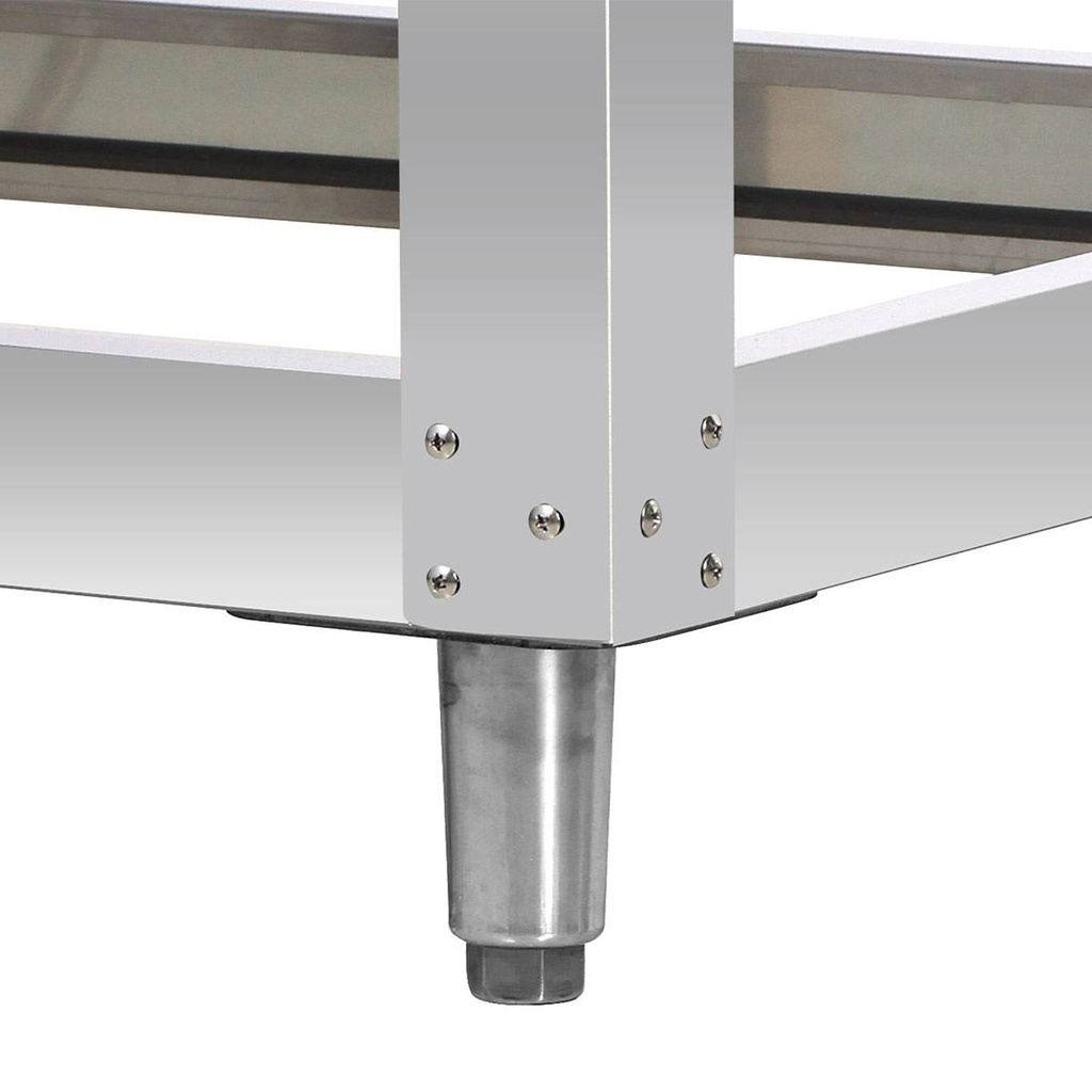 Untergestell für TOPLINE Elektro Pizzaofen 4+4 x 34 cm, 1100 x 825 mm