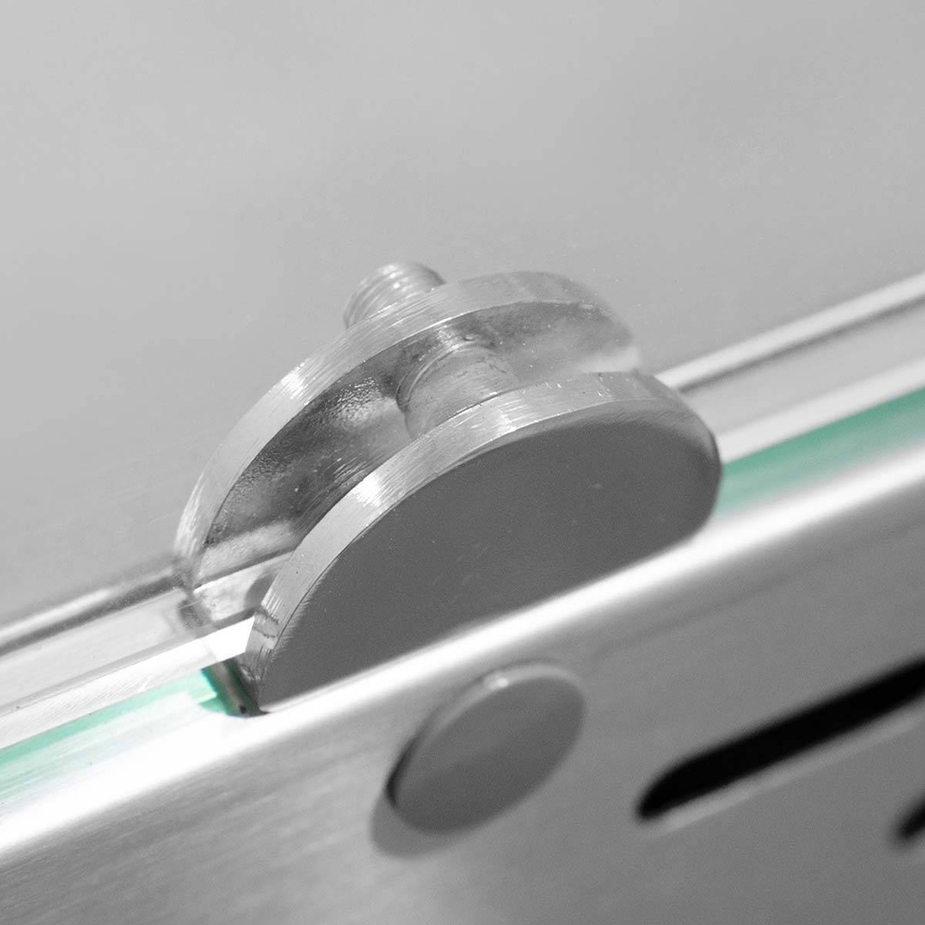 Kühlaufsatz mit Glasabdeckung 7xGN1/3, 1600 x 395 mm
