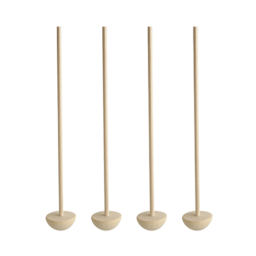 50 Cocktail-Stampfer, Holz "pure" 17 cm natur "Moon"