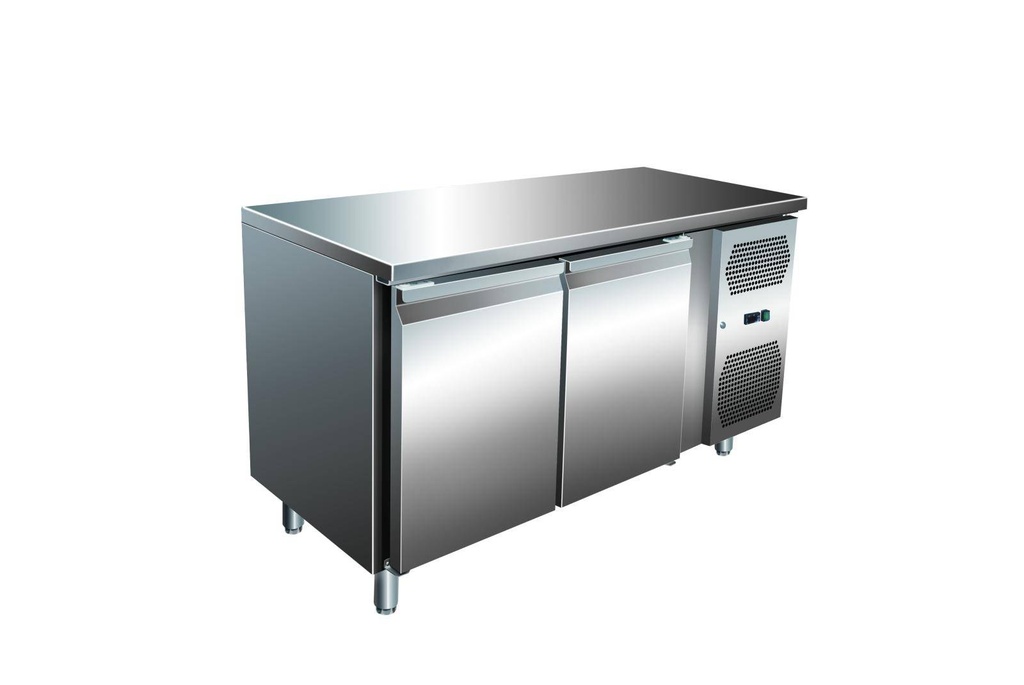 VIP Kühltisch mit 2 Türen -2 bis +8°C 1.360x600x860 mm