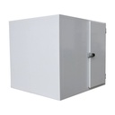 Kühlzelle 2.100 x 2.100 x 2.010 mm ohne Aggregat | Volumen 7,0 m³ | WS 80 mm