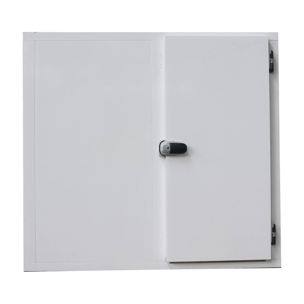 Kühlzelle 2.400 x 1.800 x 2.210 mm ohne Aggregat | Volumen 7,5 m³ | WS 80 mm | Türbreite 900 mm