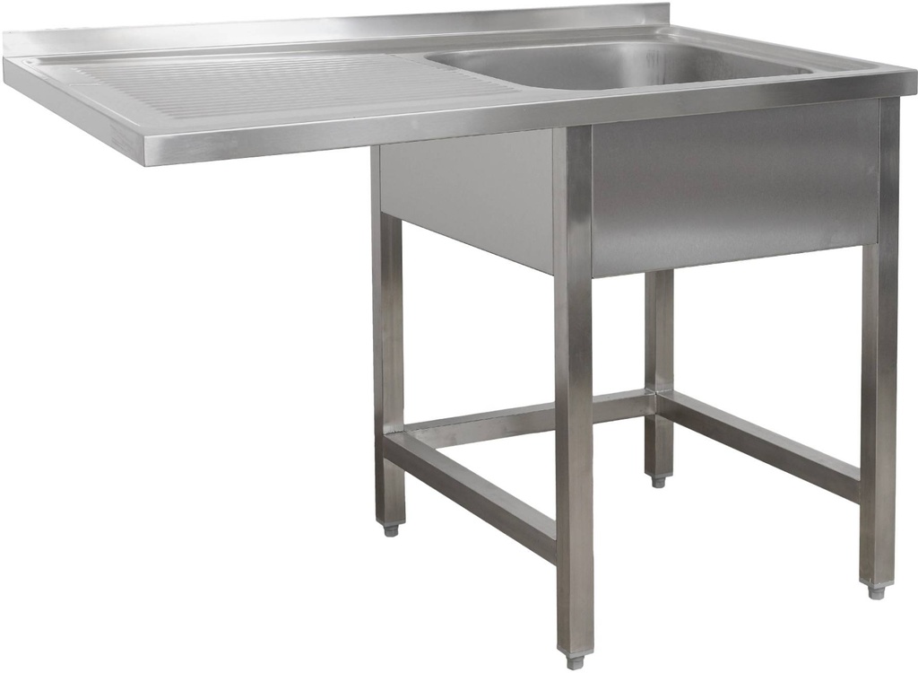 Spülzentrum 1200 x 700 x 850 mm 1 Becken rechts, ohne Grundboden      700 mm Tiefe
