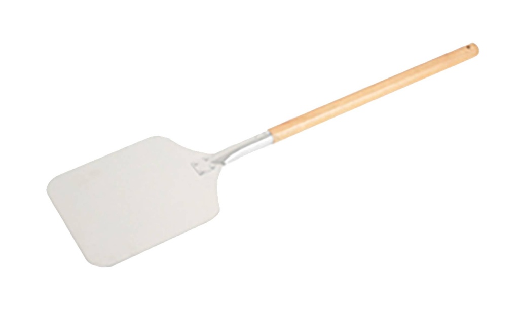 Pizzaschaufel Rechteckig Eben 30-90 aus Aluminium