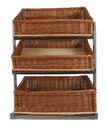 Brotkorb Etagere 3 Hoch Breit Modell, 620 x 335 x 760 mm