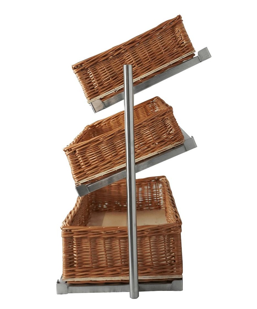 Brotkorb Etagere 3 Hoch Breit Modell, 620 x 335 x 760 mm