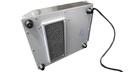 Induktion Wokplatte aus Edelstahl, 340 x 440 x 117 mm