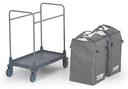 Wäschewagen Procart 62, 910 x 530 x 1120 mm