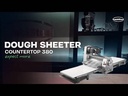 Tischmodell Teigausrollmaschine 380, weiß