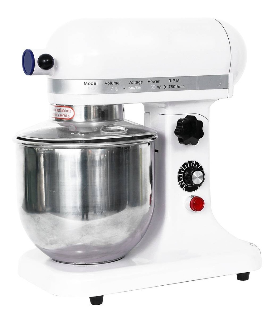 Küchenmaschine, 7 L, 235 x 412 x 430 mm, weiß