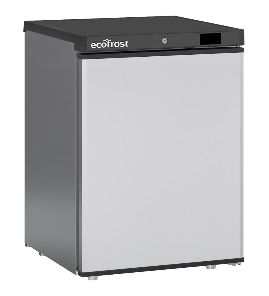 Kühlschrank 1 Tür aus Edelstahl, 200 L, 600 x 635 x 835 mm