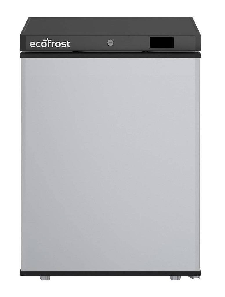 Kühlschrank 1 Tür aus Edelstahl, 200 L, 600 x 635 x 835 mm