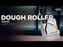 Teigausroller aus Edelstahl, 540 x 510 x 630 mm