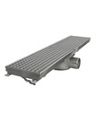 200 Bodenablauf 891 aus Edelstahl, 891 x 200 x 140 mm