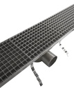200 Bodenablauf 1144 aus Edelstahl, 1144 x 200 x 140 mm
