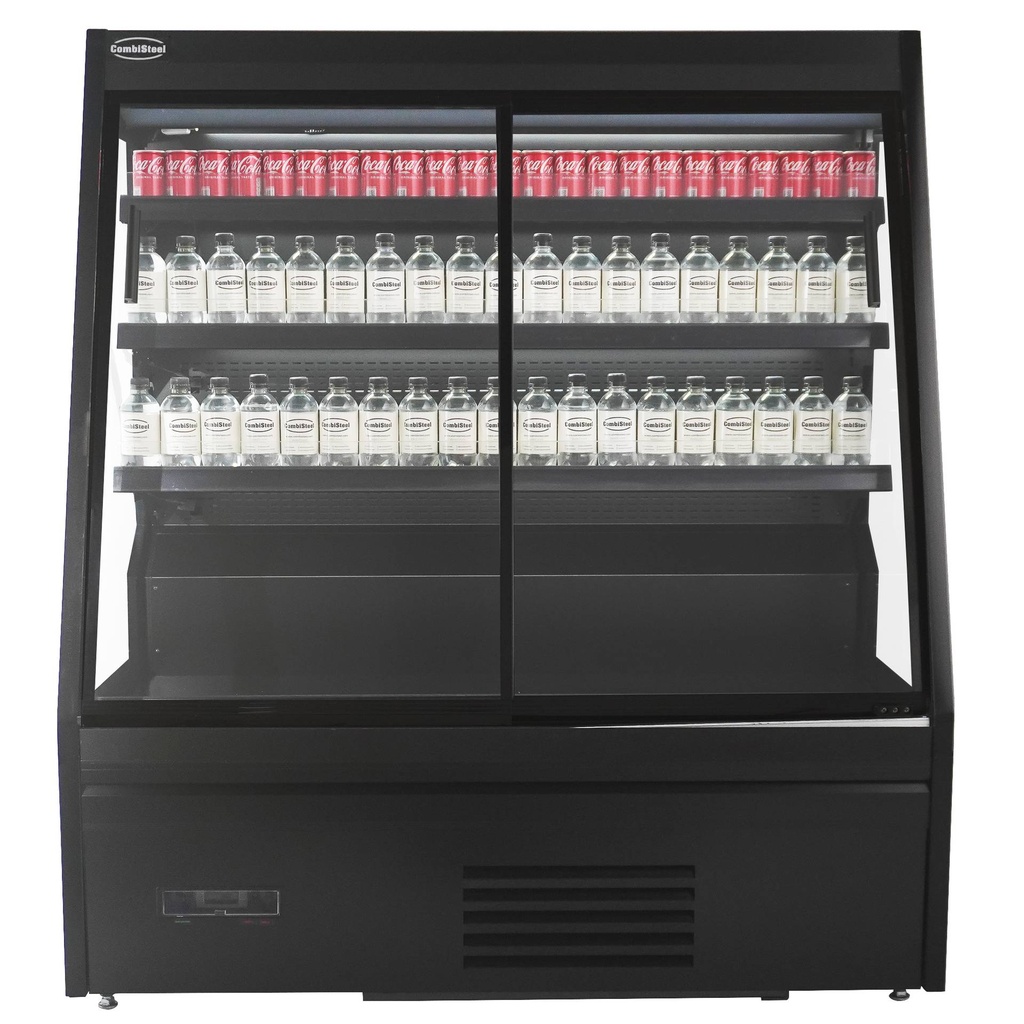 Wandkühlung Maikel, 1310 x 740 x 1500 mm, 310 L, schwarz