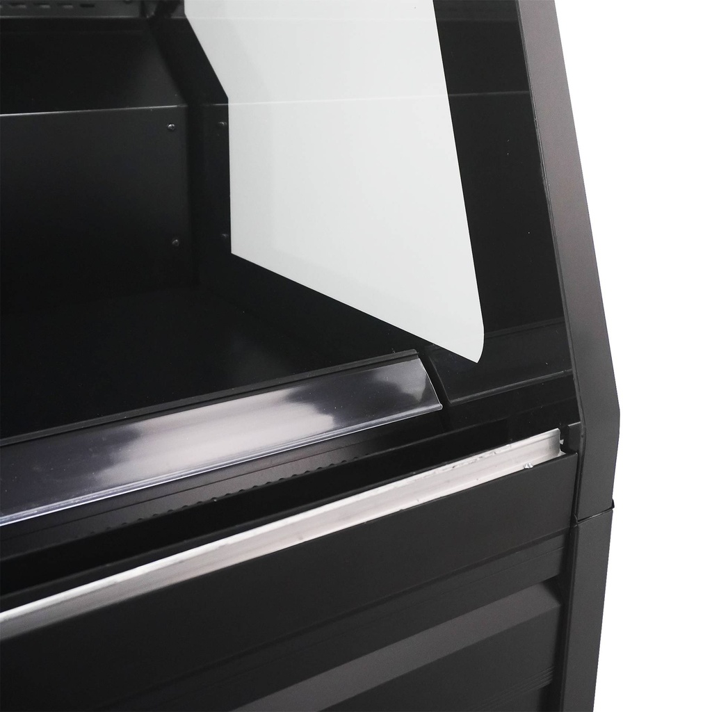 Wandkühlung Maikel, 1310 x 740 x 1500 mm, 310 L, schwarz