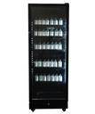 Kühlschrank 1, 650 x 595 x 1795 mm, 400 L, schwarz