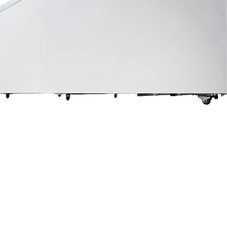 Tiefkühltruhe Glasdeckel, 1824 x 653 x 840 mm, weiß