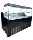Kühlvitrine Wesley 2.5, schwarz / edelstahl