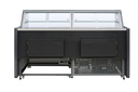 Kühlvitrine Thomas 1.5, 1580 x 940 x 1200 mm, schwarz