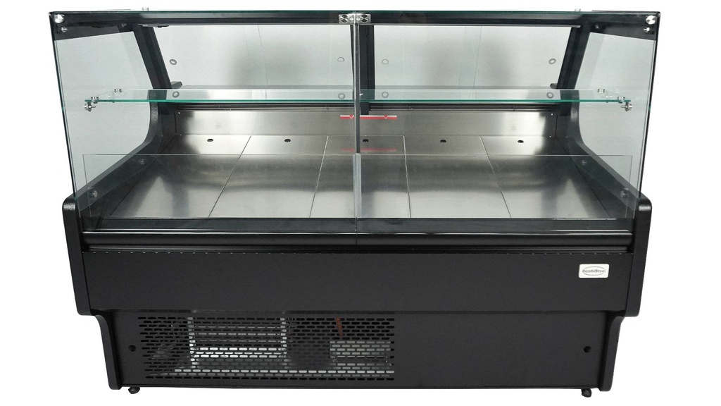 Kühlvitrine Thomas 1.5, 1580 x 940 x 1200 mm, schwarz