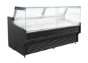 Kühlvitrine Thomas 2.0, 1955 x 940 x 1200 mm, schwarz