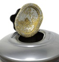 Wasserenthärter aus Edelstahl, 185 x 185 x 400 mm