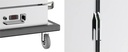 Bankett Wagen Warm aus Edelstahl, 15 x 2/1 GN, 811 x 928 x 1660 mm