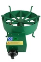 Gas-Wokbrenner, 15 kW, 380 x 500 x 230 mm