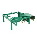 Gas-Wokbrenner, 11 kW, 350 x 475 x 150 mm, grün
