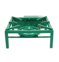 Gas-Wokbrenner, 8 kW, 350 x 475 x 150 mm, grün