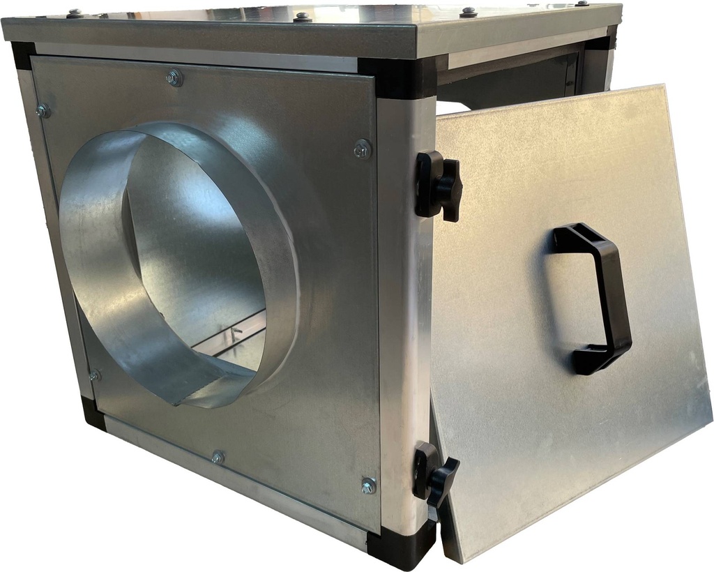 Ventilator in Dose Doppelwandig, 450 x 450 x 450 mm
