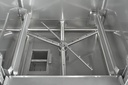 PL Topfspülmaschine aus Edelstahl, 740 x 876 x 1943 mm