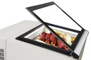 Tischmodell Speiseisvitrine mit Bedienung, 670 x 750 x 375 mm, weiß