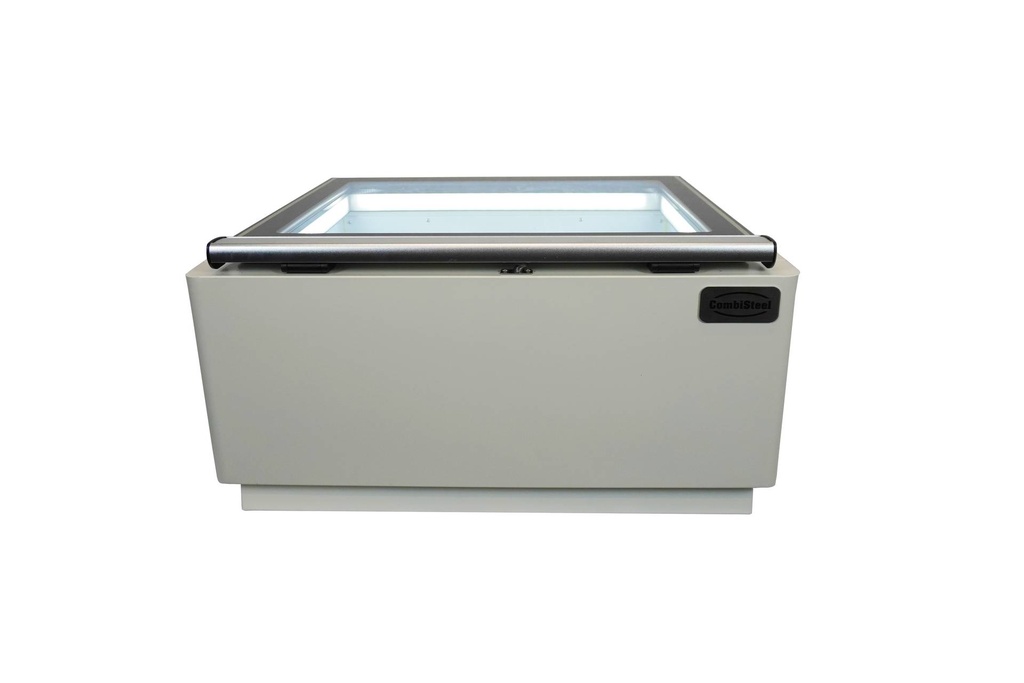Tischmodell Speiseisvitrine mit Bedienung, 670 x 750 x 375 mm, weiß