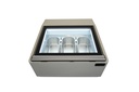 Tischmodell Speiseisvitrine mit Bedienung, 670 x 750 x 375 mm, weiß