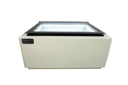 Tischmodell Speiseisvitrine mit Kundenseite, 670 x 750 x 375 mm, weiß