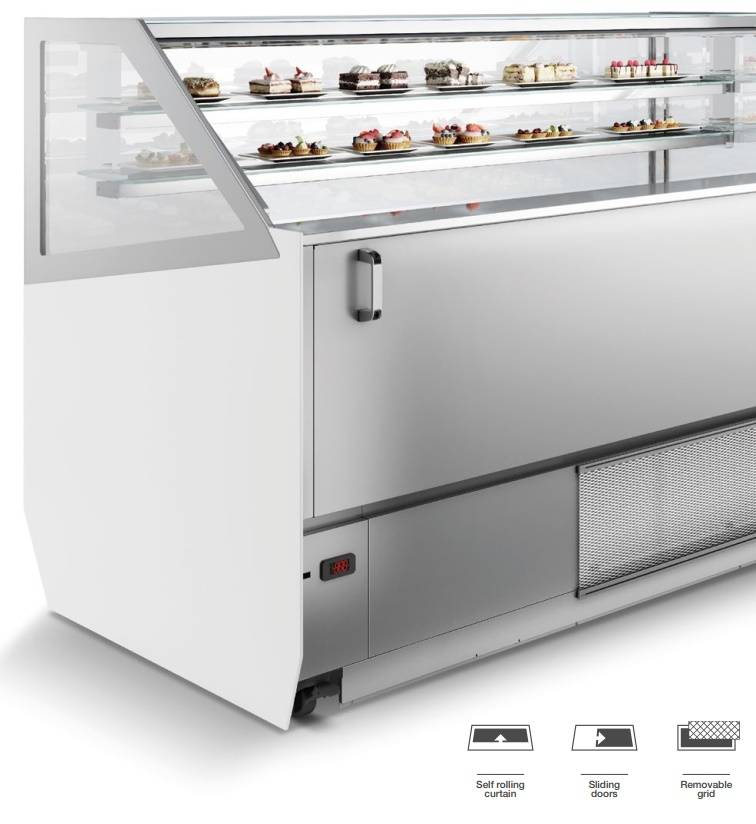 Speiseisvitrine Millenium 16, 1496 x 1054 x 1356 mm