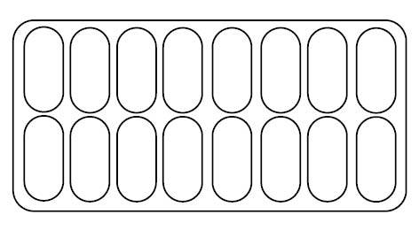 Speiseisvitrine Millenium 16, 1496 x 1054 x 1356 mm